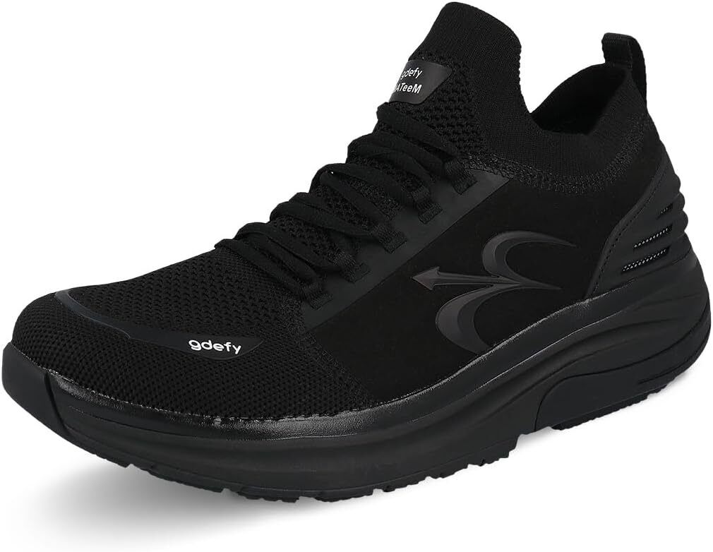 Gravity Defyer GDEFY Mens MATeeM CrossTrainer TB9036MBLW Black Wide Brand New - AllSportsWearUSA